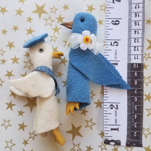 Little Bird & Duck Pattern by mail