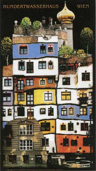 Advent Calendar - Hundertwasserhaus Shipping Included