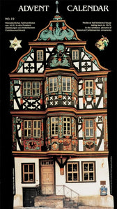 Advent Calendar - "Yuletide House",  Killingerhaus, Idstein  Shipping Included