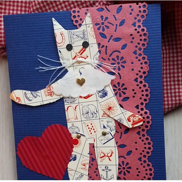 Paper Cat, Rabbit, Bear - Free Activity Pattern