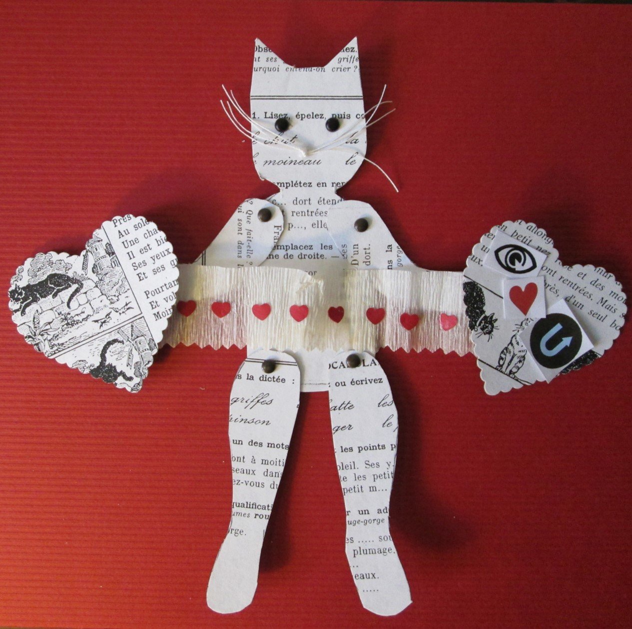 Paper Cat, Rabbit, Bear - Free Activity Pattern